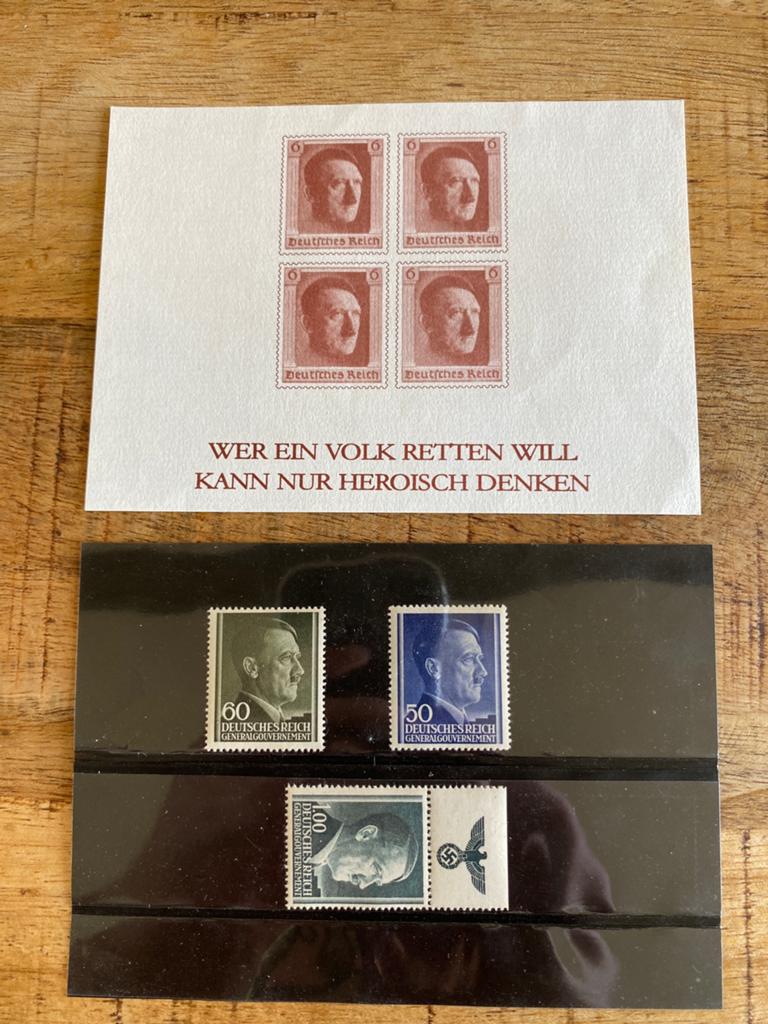 Hitler postzegels, Ophalen of Verzenden, Overige soorten, Duitsland