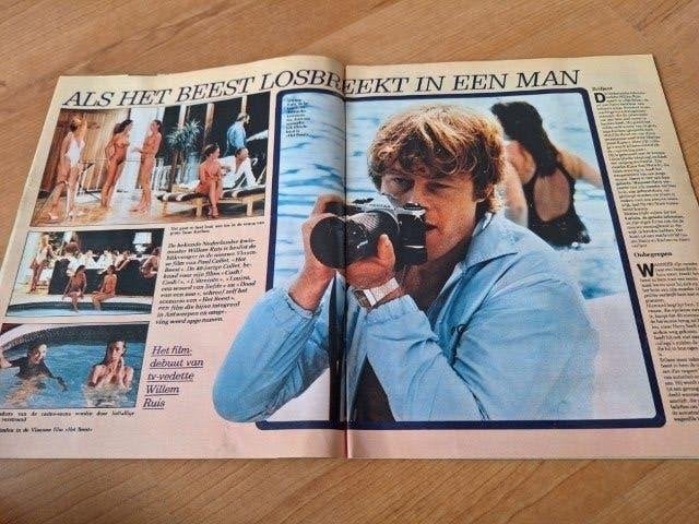 Kwik 1982 Willem Ruis Amanda Lear Erica Mes Chi Coltrane, Ophalen of Verzenden, 1980 tot heden, Buitenland, Tijdschrift