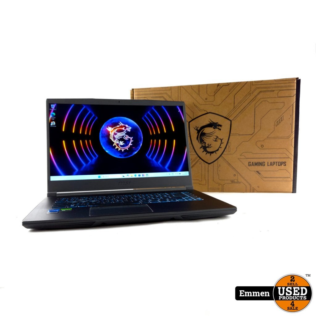 MSI Thin 15 B12UC-2013NL,i5-12th, 16GB,512GB,RTX3050| Netjes, MSI, Gebruikt, Support@msi.com, No. 69, Lide St., Zhonghe Dist.
New Taipei City 235
Taiwan