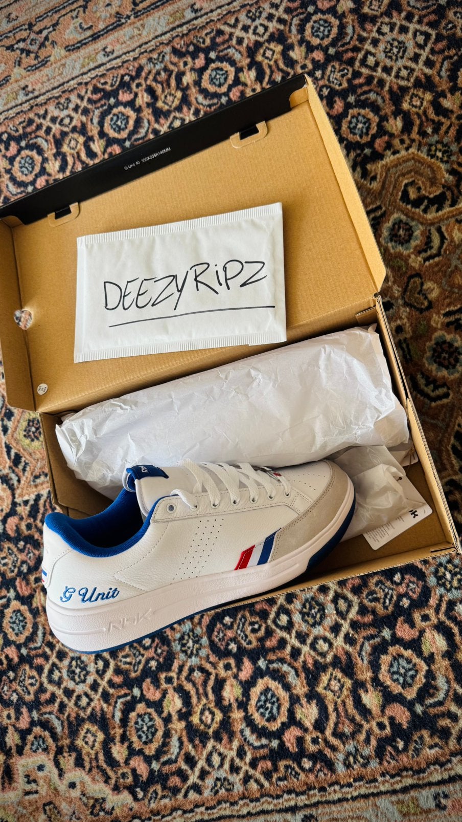 Reebok RBK G-Unit G6 Sneaker 45,5 MEERDERE MATEN BESCHIKBAAR, Kleding | Heren, Ophalen of Verzenden, Nieuw