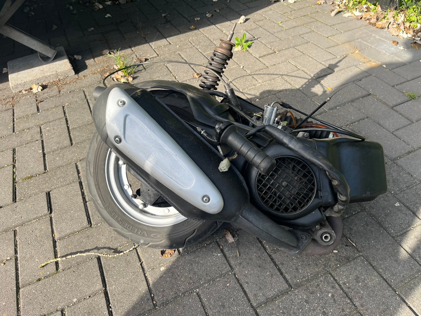 Piaggio SKR blok 125cc. Lopend gedemonteerd!, Ophalen, Zo goed als nieuw, Blok, Piaggio