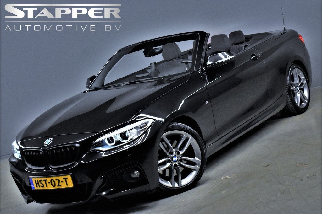 BMW 2 Serie Cabrio 228i 245pk Automaat M-Sport Keyless/Memor, Auto's, BMW, Automaat, Automatische klimaatregeling, Gebruikt, 4 cilinders