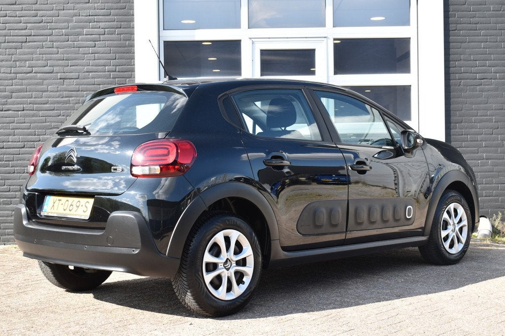 Citroën C3 PureTech 110 S&S Feel .| Navigatie | Airconditio, Stof, Gebruikt, Zwart, 1199 cc