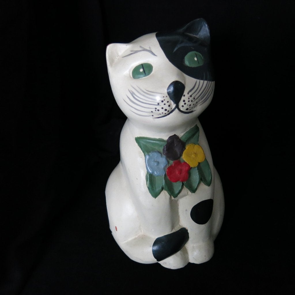 Houten kat, Ophalen of Verzenden, Gebruikt, Dier