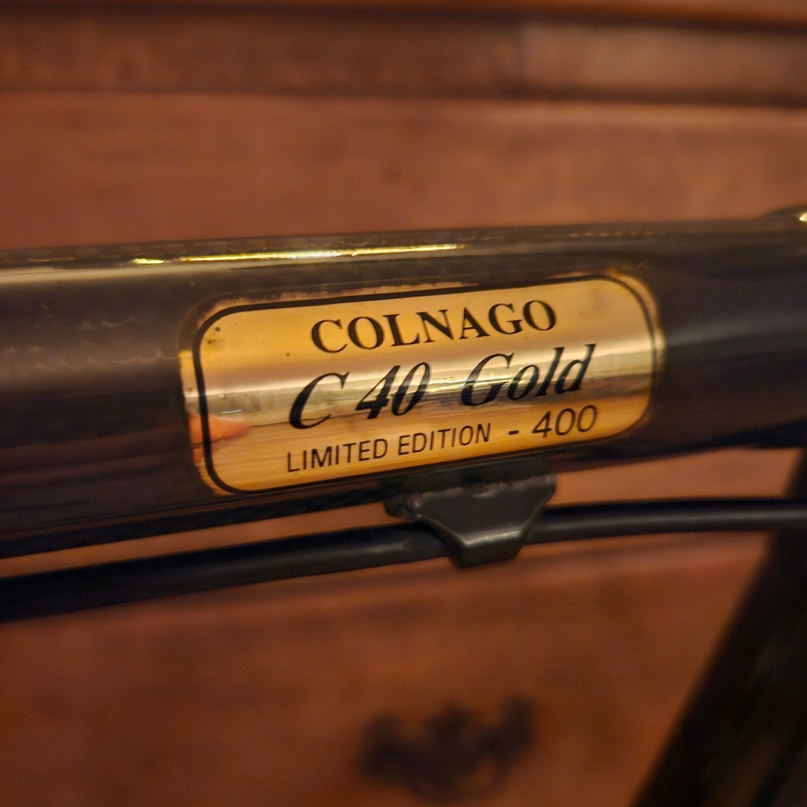 Racefiets Colnago C40 Gold Limited Edition 1/400 – Campagnol, Fietsen en Brommers, Overige merken, 28 inch, Gebruikt, Carbon