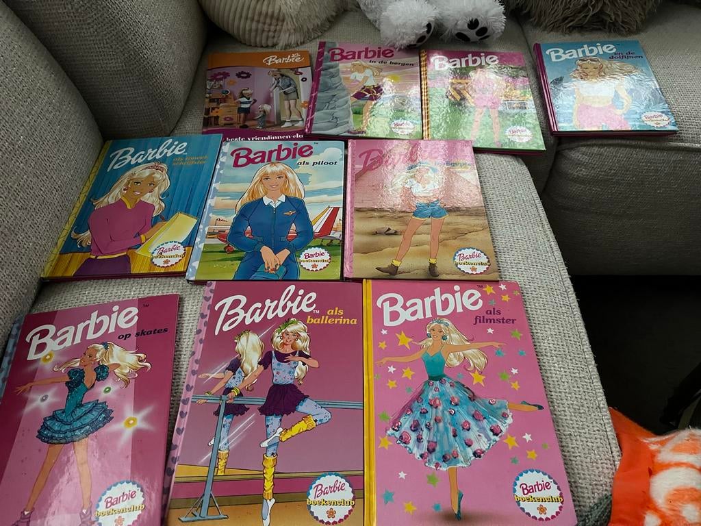 Barbie Boekenclub Collectie: 10 Avontuurlijke Boeken, Ophalen of Verzenden, Gelezen, Fictie algemeen