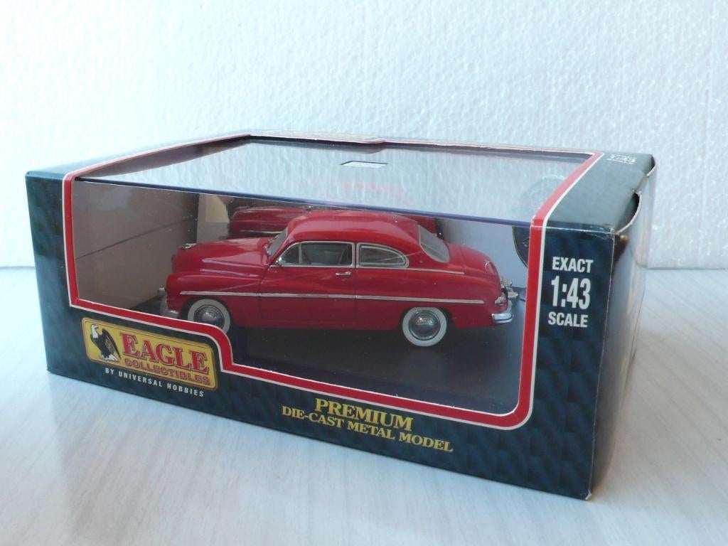 Mercury Club Coupe 1949 - Eagle Collectibles 1:43, Ophalen of Verzenden, Nieuw, Auto, Overige merken