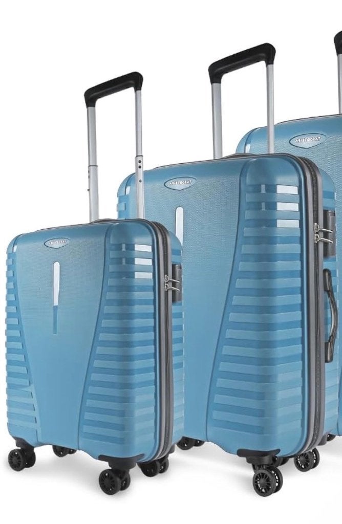 Suitcase, Wieltjes, Hard kunststof, 45 tot 55 cm, Zo goed als nieuw