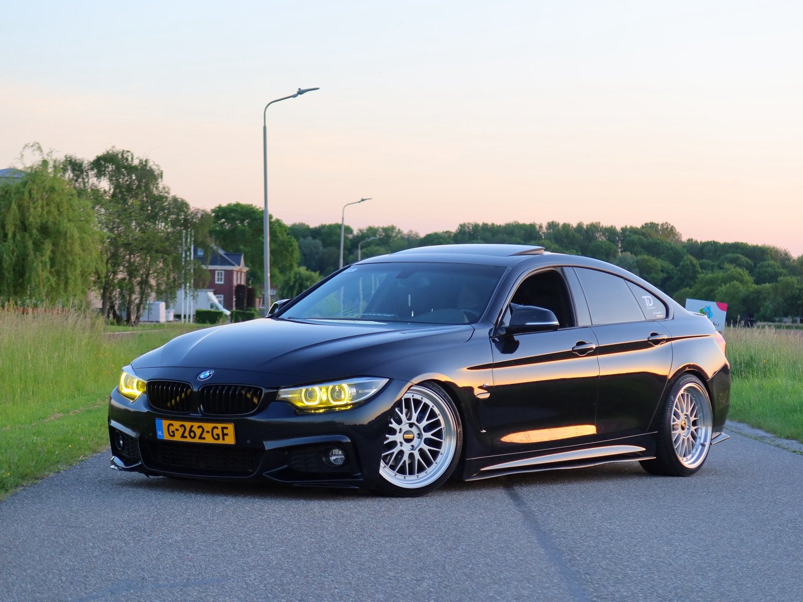 BMW 4-Serie Gran Coupé 420i 184pk Aut 2019 Zwart, 1998 cc, Zwart, 4 cilinders, Zwart