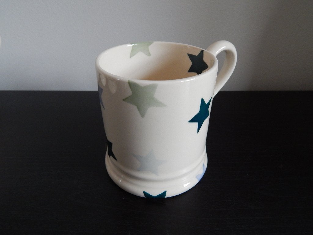 Emma Bridgewater half pint mug Christmas stars 2003, Nieuw, Ophalen of Verzenden, Emma Bridgewater, Overige stijlen