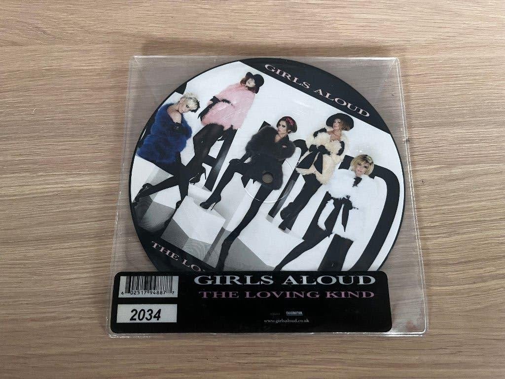 Girls Aloud The Loving Kind Numbered vinyl picture disc 7', Cd's en Dvd's, Vinyl | Pop, Picture disc, Ophalen of Verzenden, Zo goed als nieuw