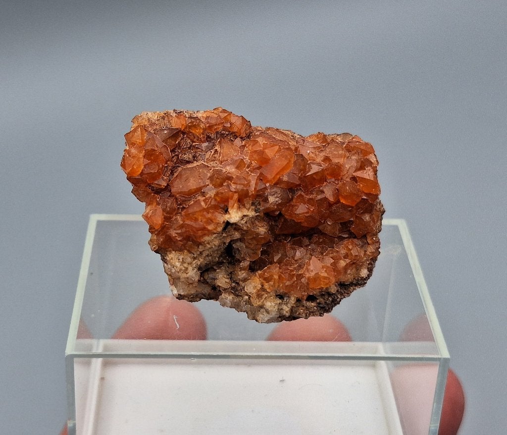 rode Kwarts - Aouli, Marokko, Ophalen of Verzenden, Mineraal