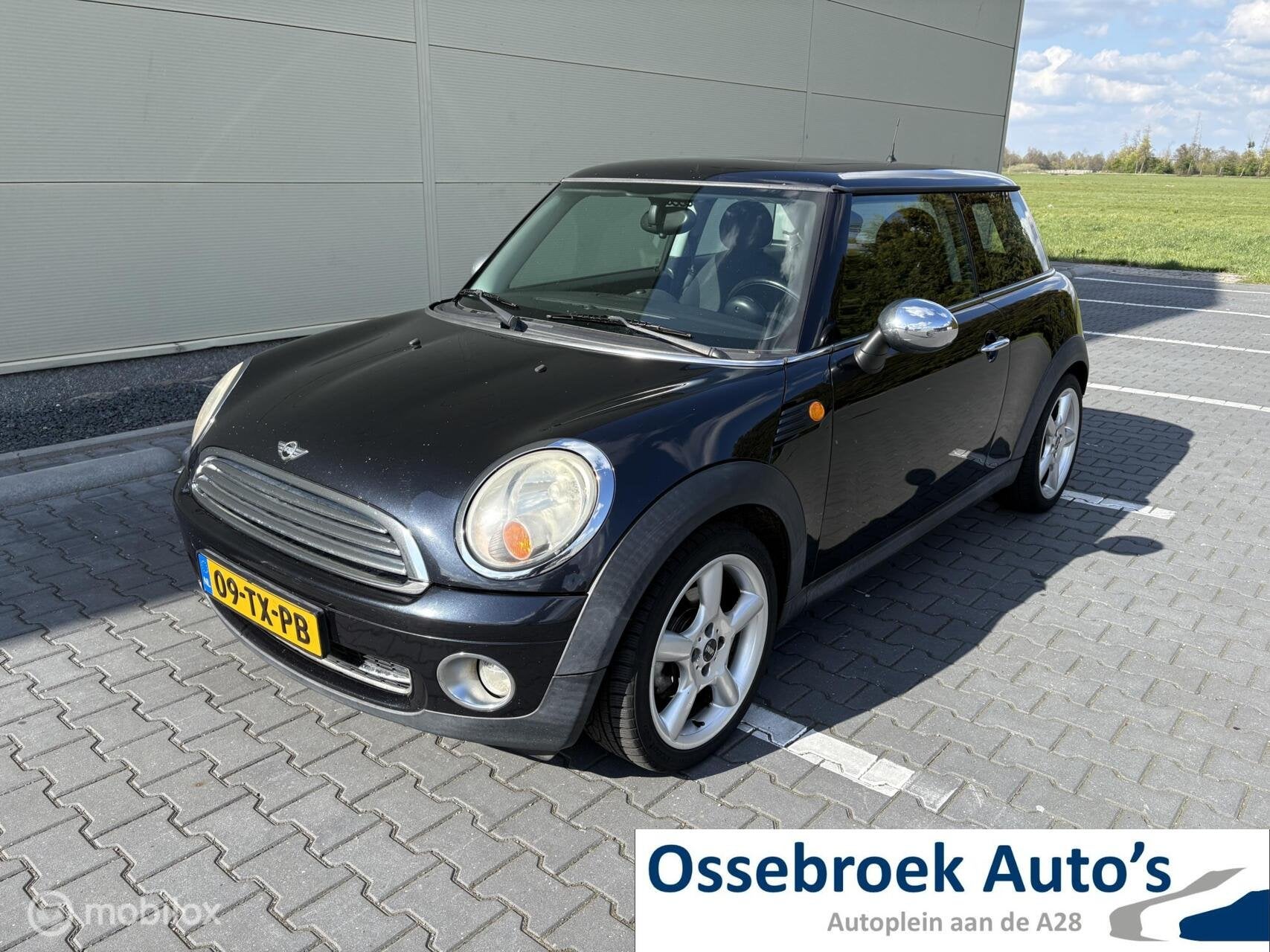 Mini Mini 1.6 Cooper Airco lmv 220dkm 2007, Auto's, Voorwielaandrijving, Gebruikt, 750 kg, 4 cilinders