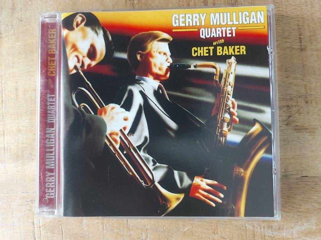 CD Gerry Mulligan Quartet With Chet Baker – Gerry Mulligan ., Ophalen of Verzenden, Zo goed als nieuw, Jazz