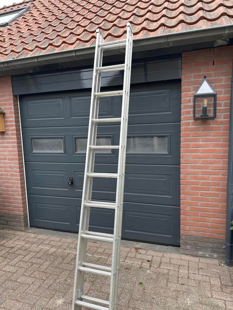 Stevige uitschuifbare ladder - Ideaal voor klussen, Ophalen, Gebruikt, Ladder, Opvouwbaar of Inschuifbaar