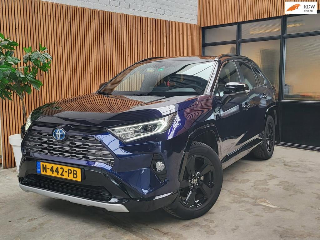 Toyota RAV4 2.5 Hybrid Bi-Tone Dealeronderhouden, Gebruikt, 4 cilinders, 2487 cc, Blauw
