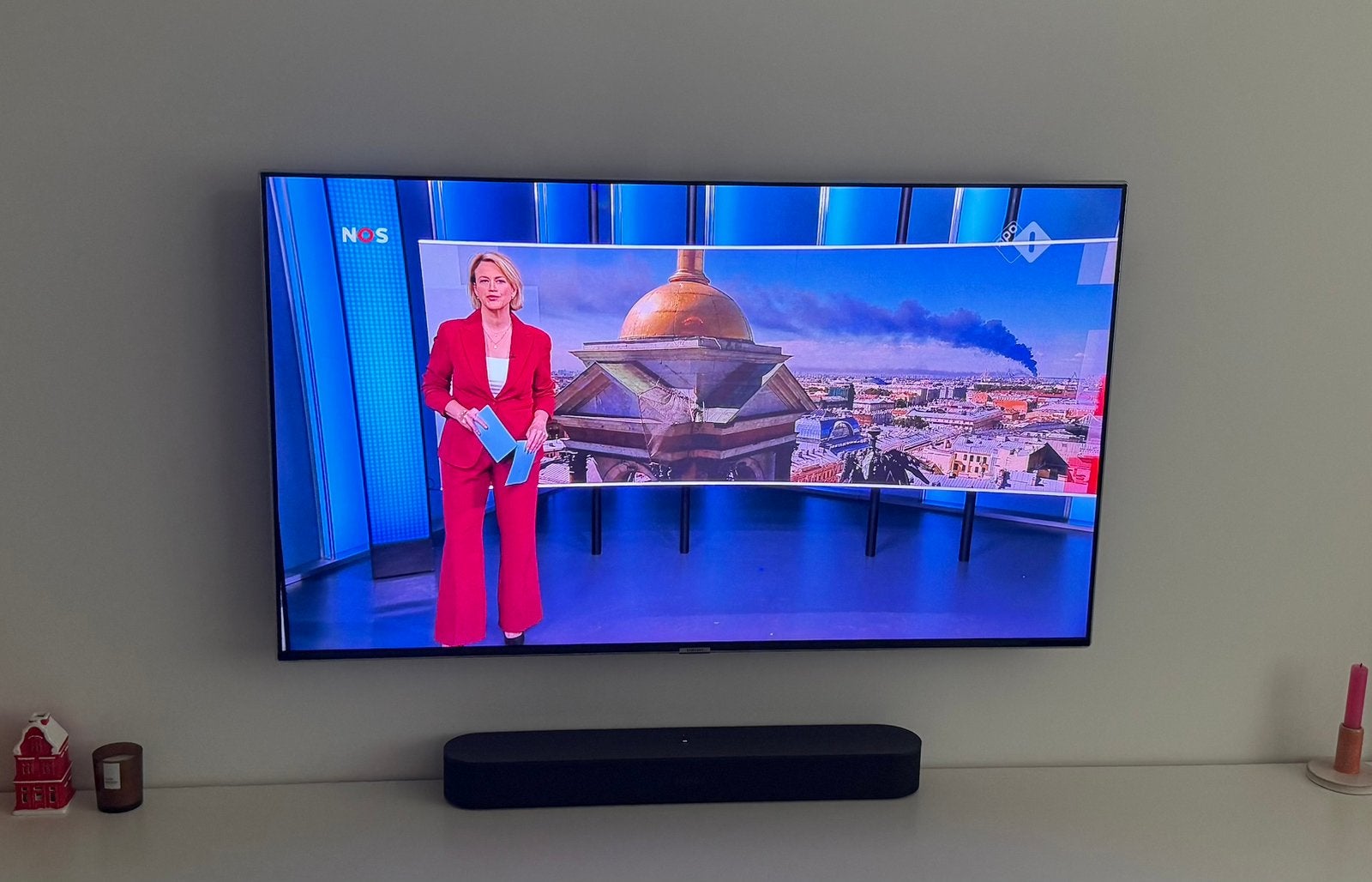 Samsung LED 4K 49 inch Smart TV UE49MU8000, Ophalen, LED, 50 Hz, Zo goed als nieuw
