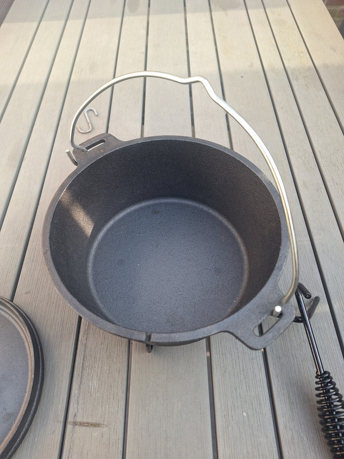 Big BBQ Dutch Oven 25 cm - Zo goed als nieuw, Ophalen, Zo goed als nieuw, Big BBQ