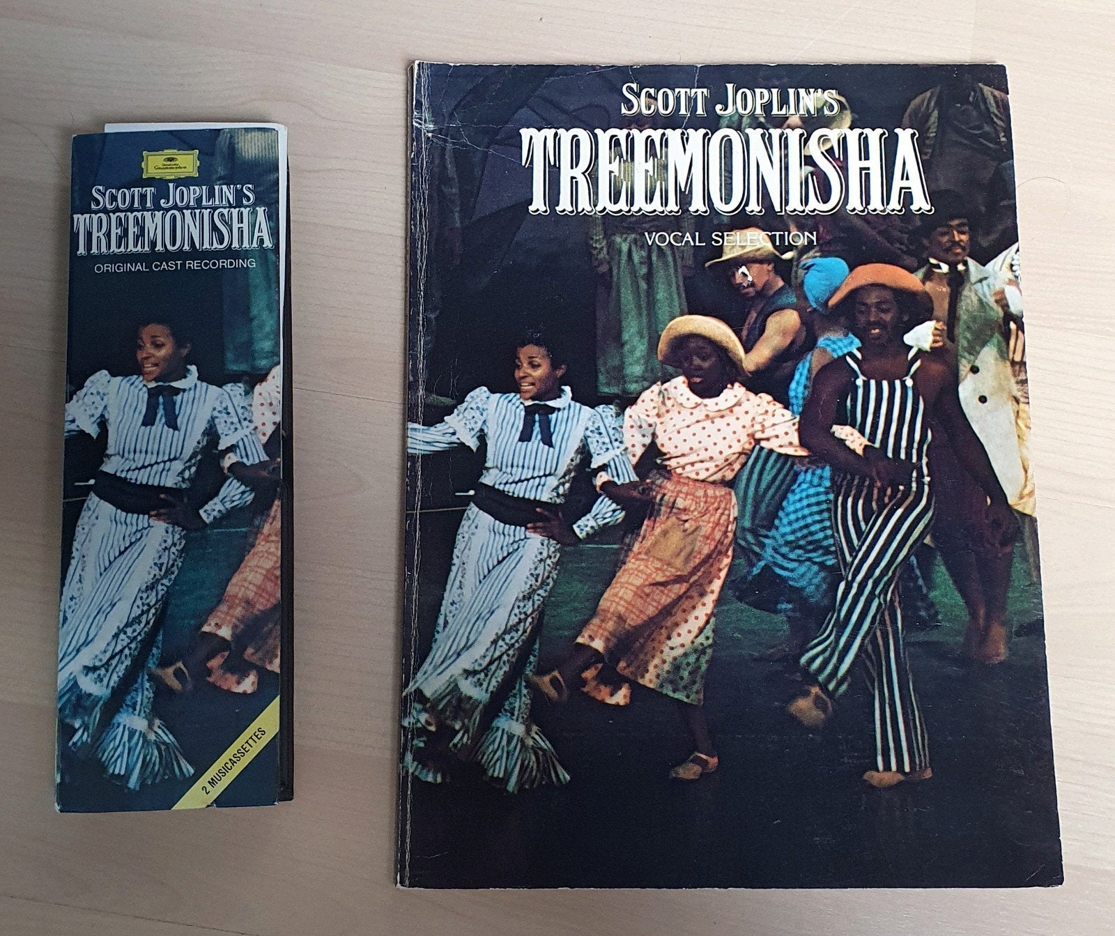 Scott Joplin's Treemonisha - 2 Musicassettes & Vocal Sel., Gebruikt, 2 t/m 25 bandjes, Wereldmuziek, Ophalen of Verzenden