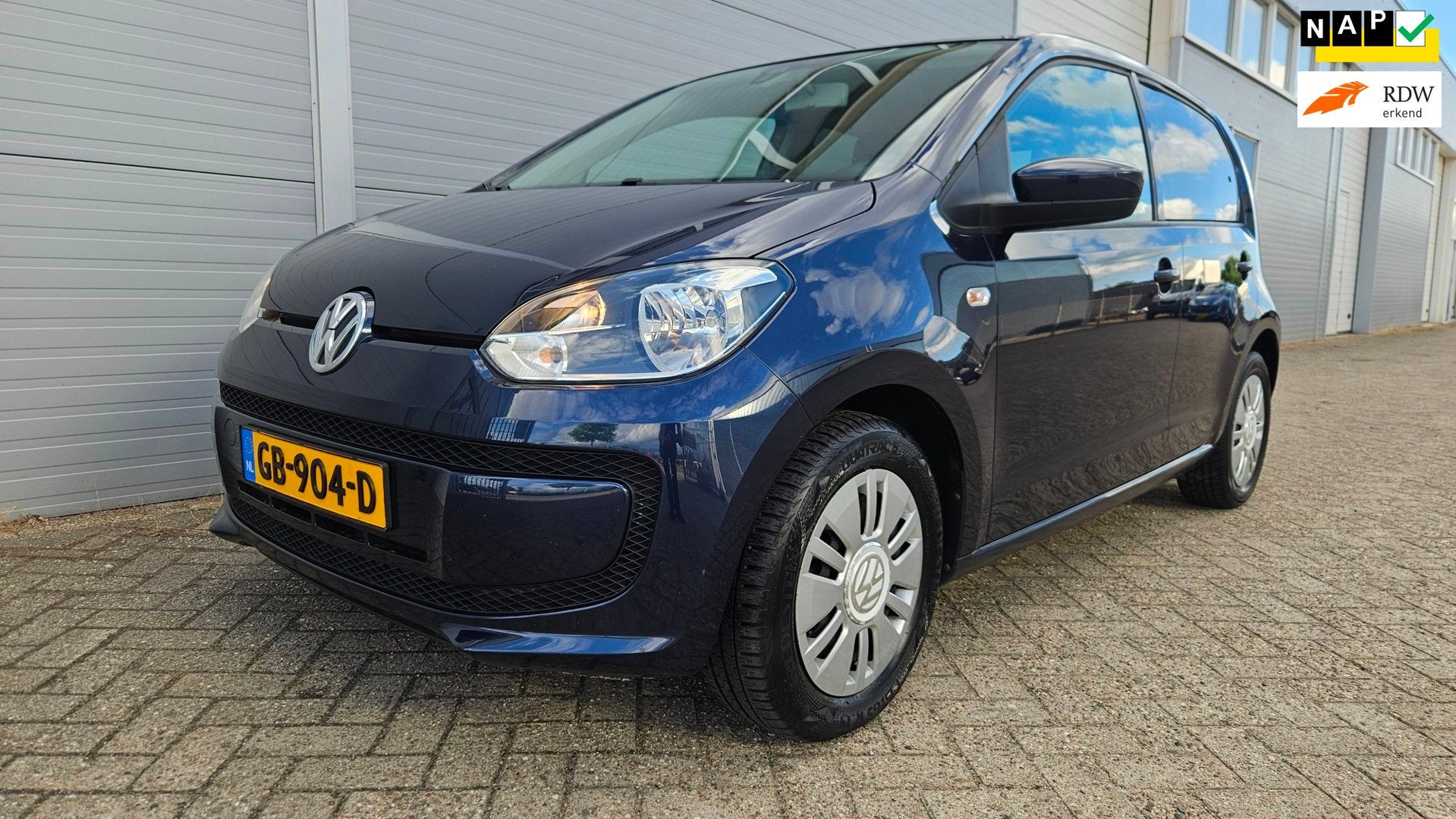 Volkswagen Up! 1.0 move up! BlueMotion Airco | 5 deurs | Nav, Voorwielaandrijving, Euro 5, Stof, Gebruikt