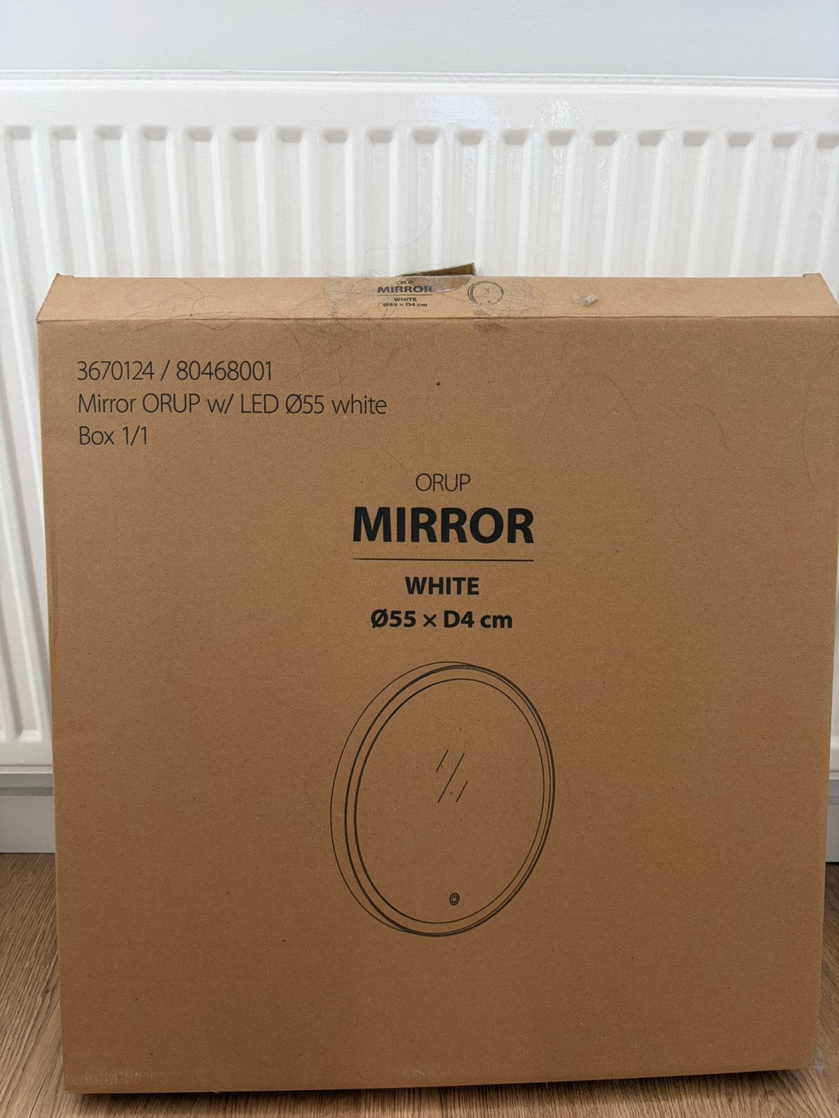 Mirror / spiegel, Ophalen, Rond, Nieuw, Minder dan 100 cm