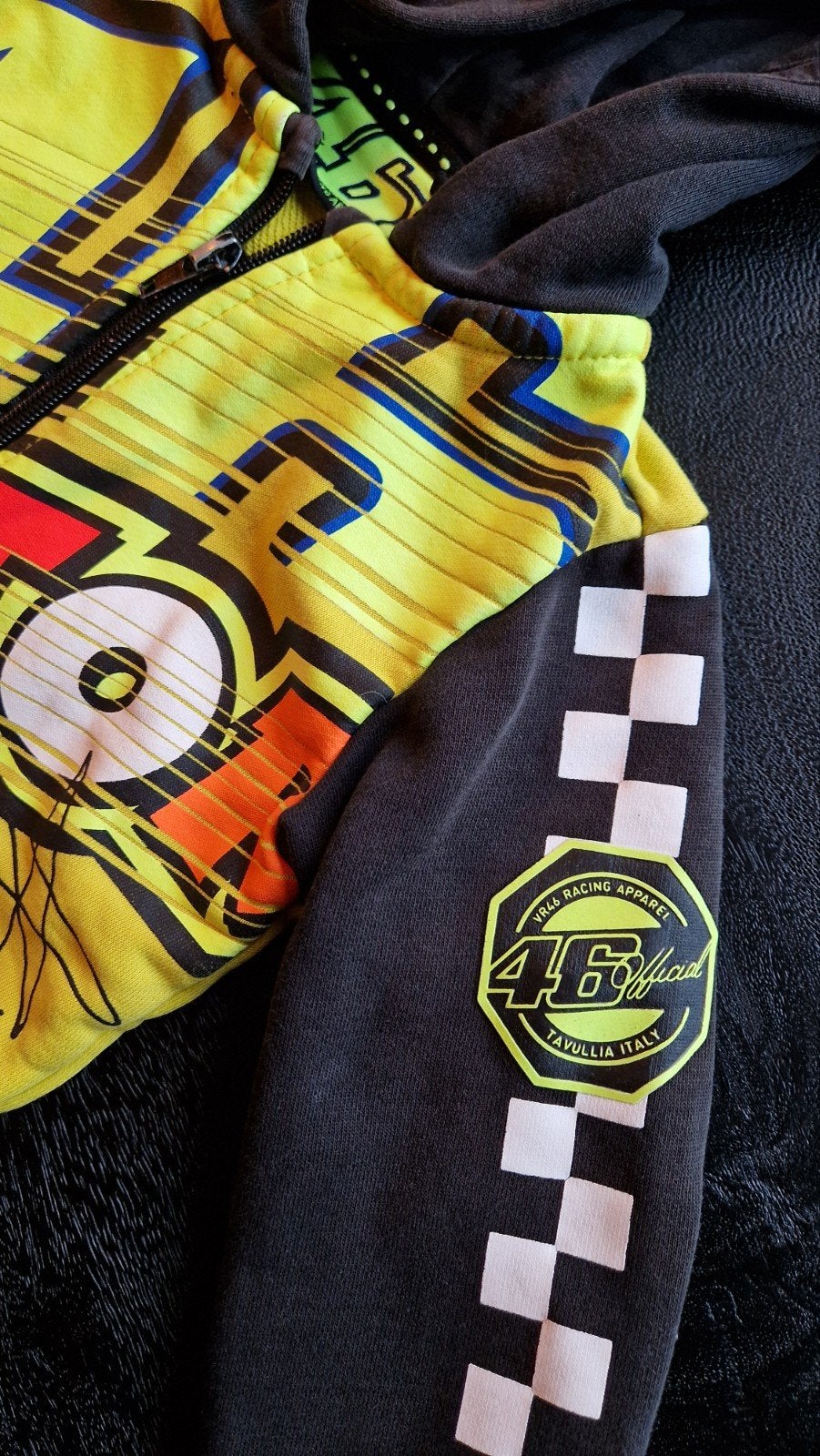 Valentino Rossi vest voor kind, Ophalen of Verzenden, Gebruikt, Vr46, Jongen of Meisje