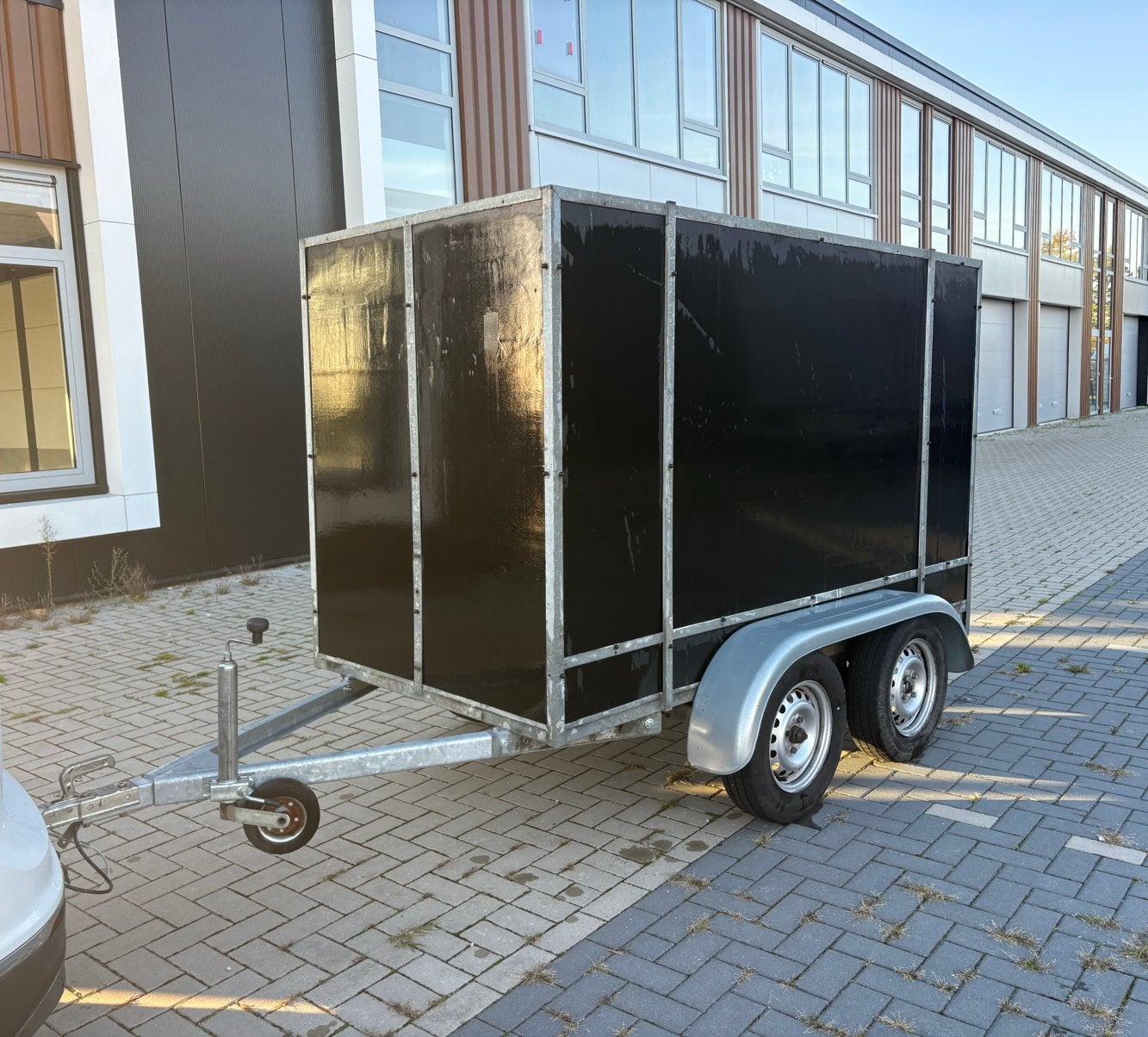 Gesloten aanhanger 250x130x145m 750kg❗️, Ophalen, Zo goed als nieuw
