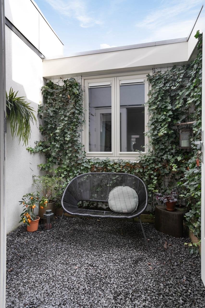 Leuk Tuinbankje, Tuin en Terras, Ophalen, Zo goed als nieuw, Kunststof