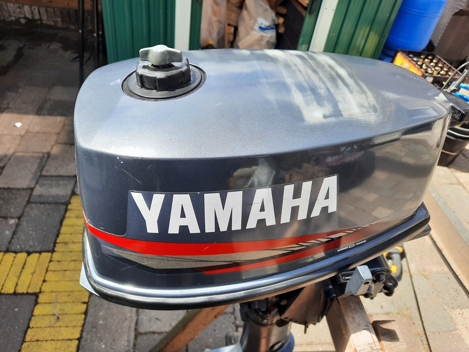 Yamaha 4 pk kortstaart 2 takt, Watersport en Boten, Bootonderdelen, Ophalen, Gebruikt, Motor en Techniek, Zeilboot of Motorboot