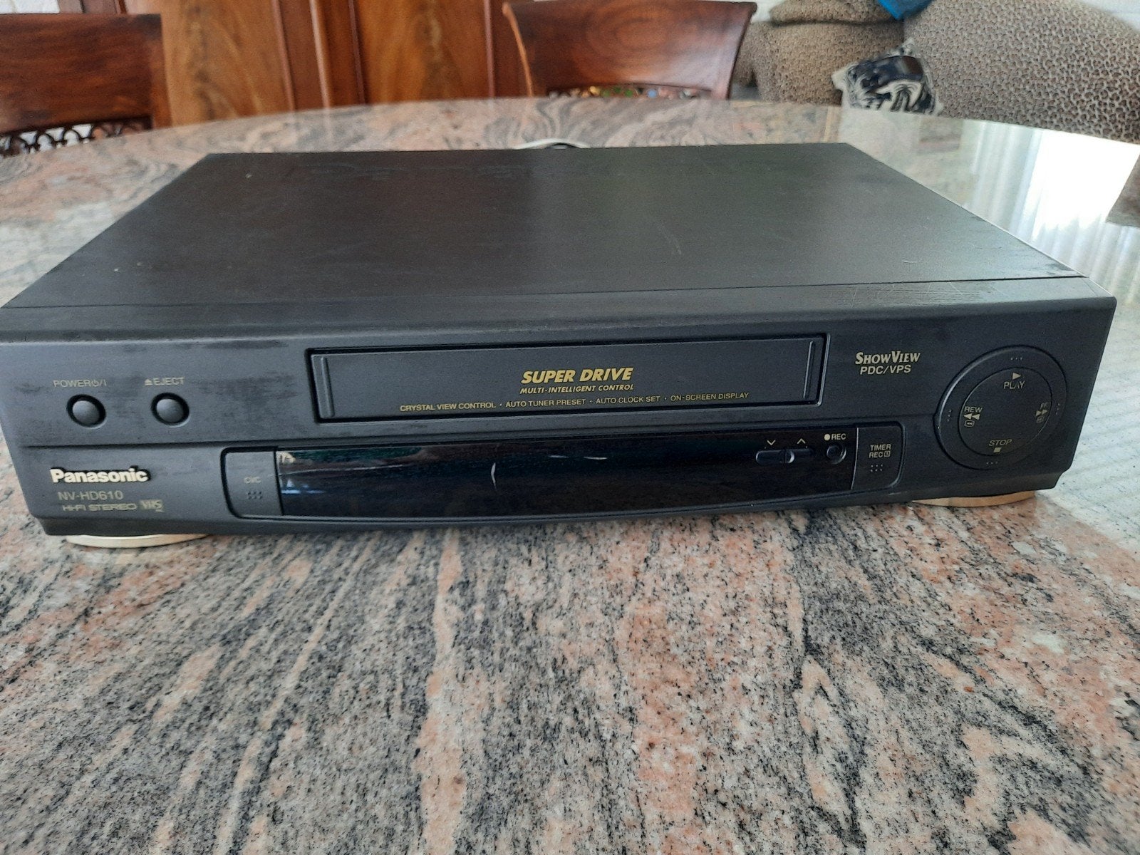 Panasonic videorecorder, Ophalen, Gebruikt, VHS-speler of -recorder