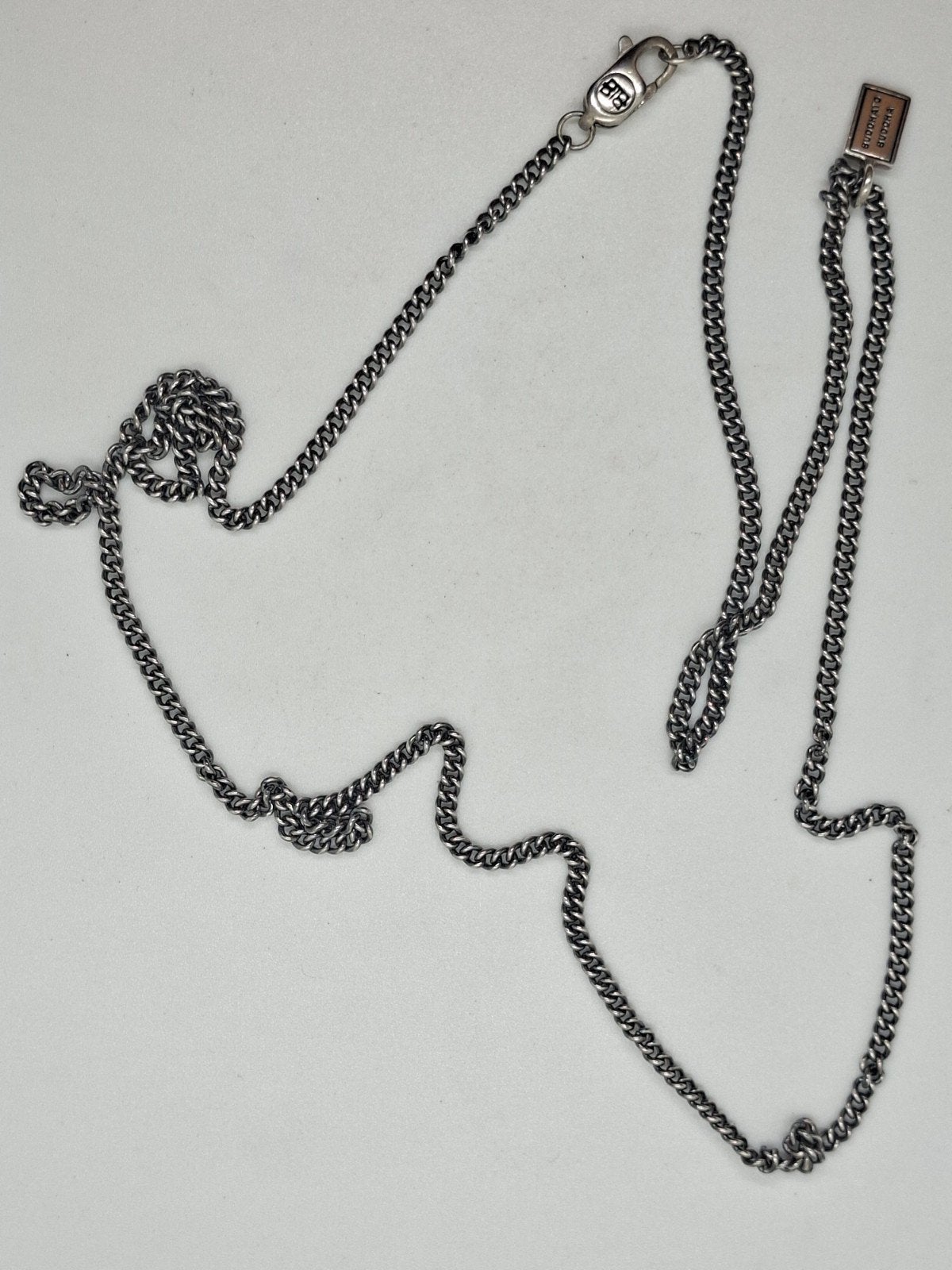 Zilveren Buddha to Buddha ketting - 75 cm, Sieraden, Tassen en Uiterlijk, Kettingen, Ophalen of Verzenden, Zilver, Zilver