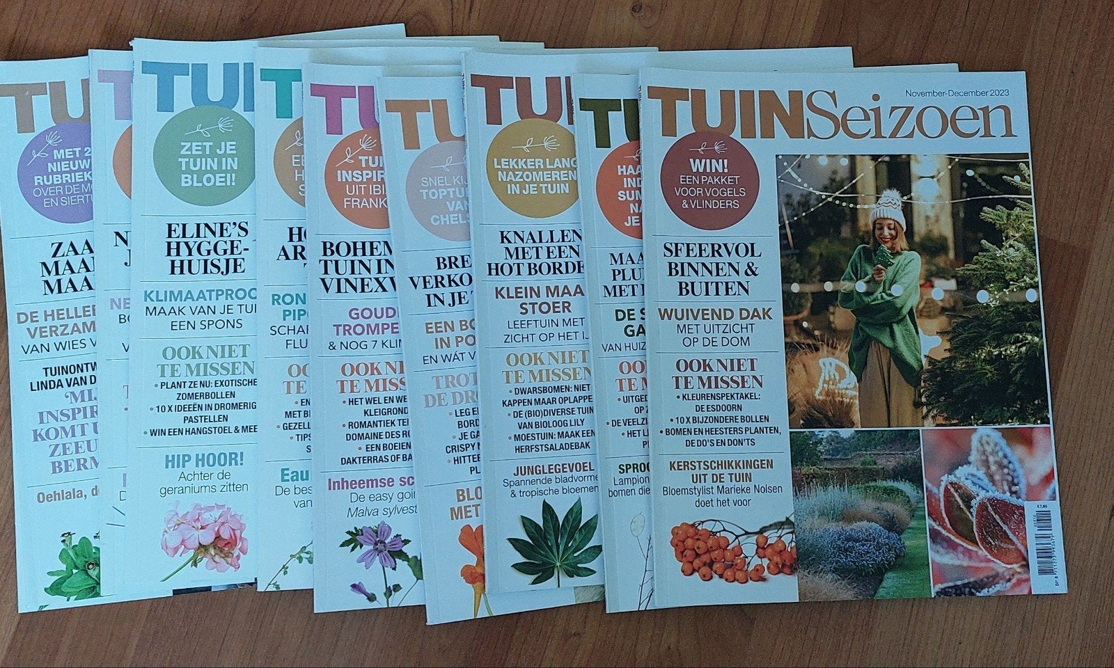 Tuinseizoen jaargang 2023 en 2024, Boeken, Tijdschriften en Kranten, Ophalen, Zo goed als nieuw, Wetenschap en Natuur