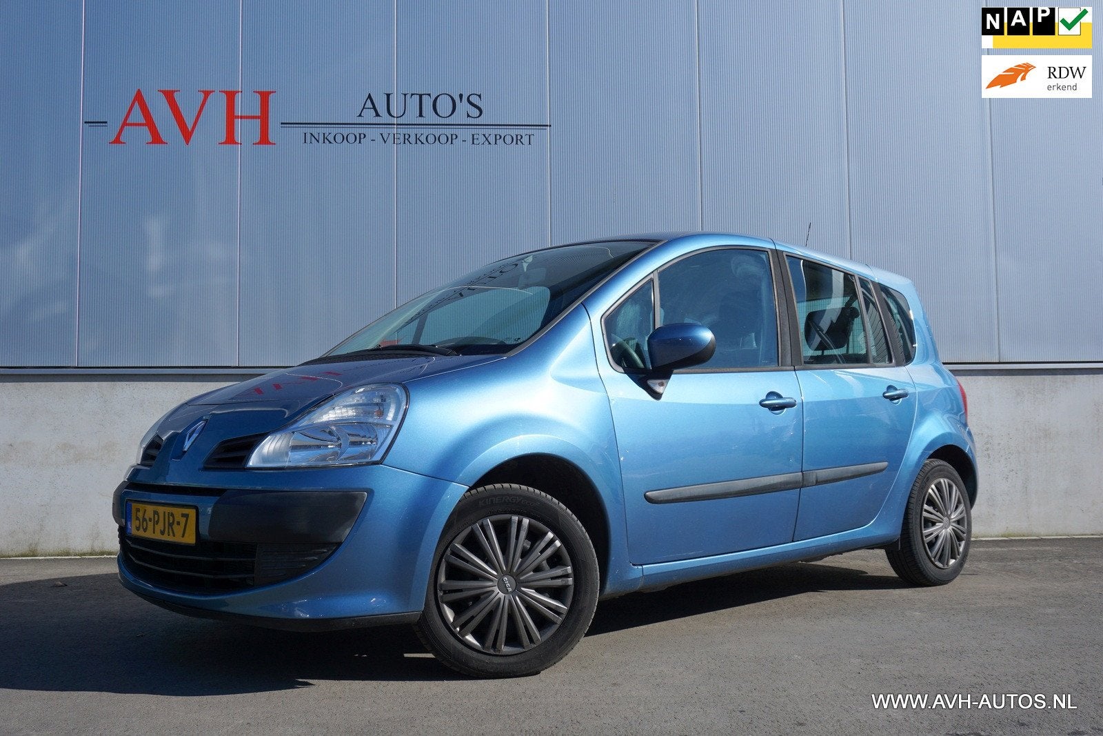 Renault Grand Modus 1.2-16V Authentique, Auto's, Voorwielaandrijving, Euro 5, Stof, Gebruikt