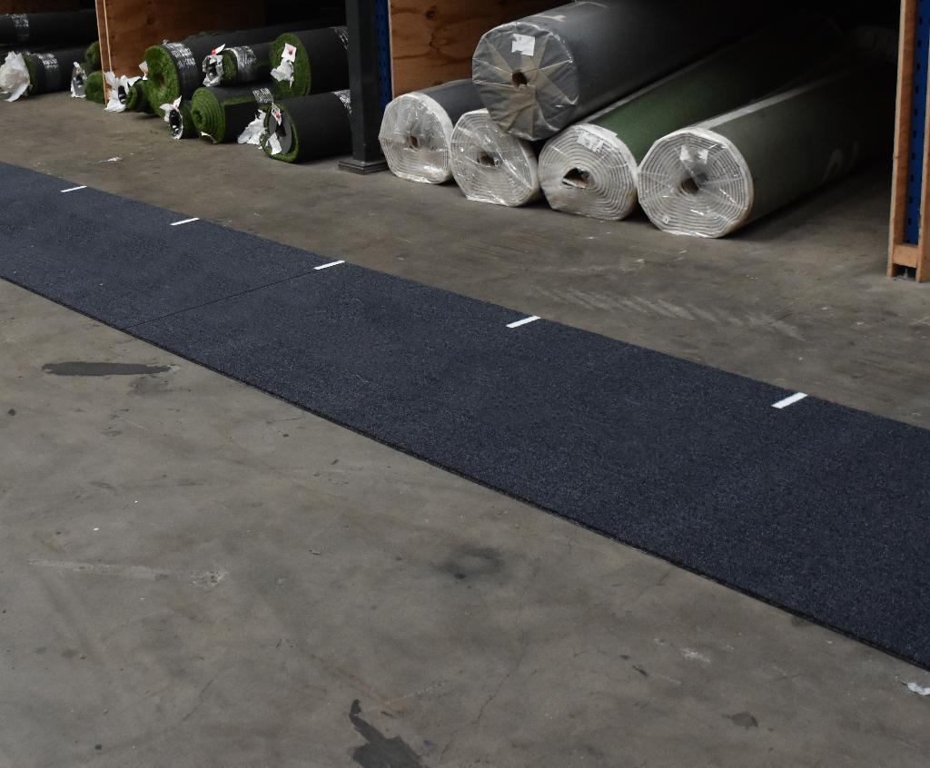 Sprinttrack 1x6 meter - zwart/wit, Ophalen of Verzenden, Nieuw, Benen, Overige typen
