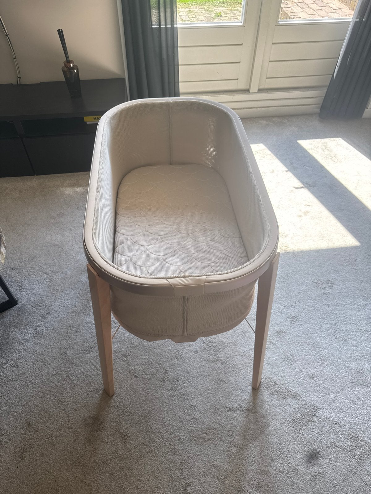 Stijlvolle Wieg/Co-sleeper met Matras - Zo goed als nieuw, Ophalen, Nieuw, Wieg