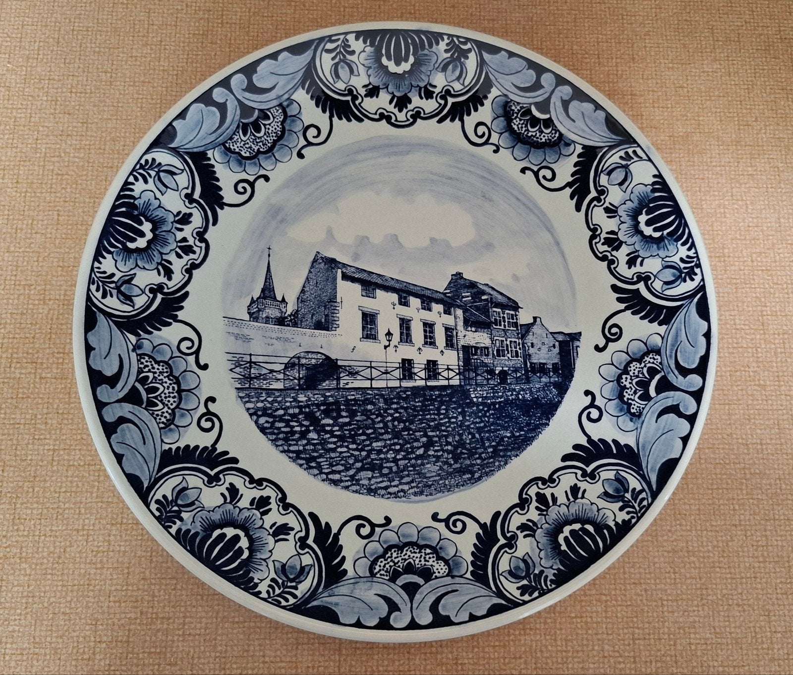 Bord Delfs Blauw Elsloo, Ophalen of Verzenden