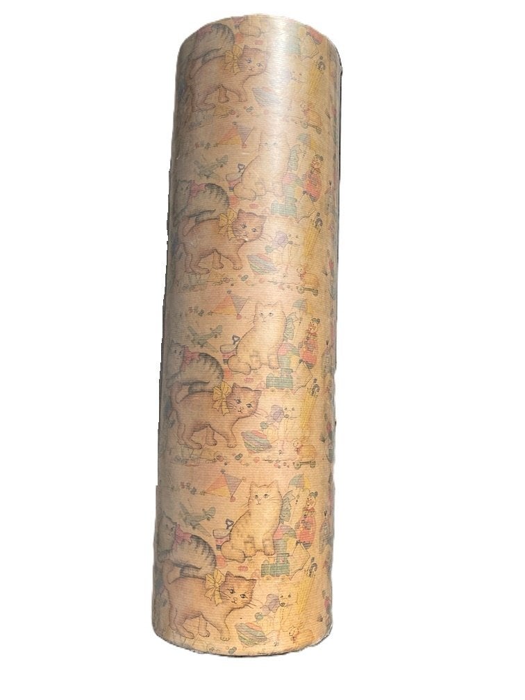 INPAKPAPIER CADEAUPAPIER ROL 220 meter 57 CM KATTEN, Diversen, Cadeaupapier, -, -, Nieuw, Ophalen of Verzenden