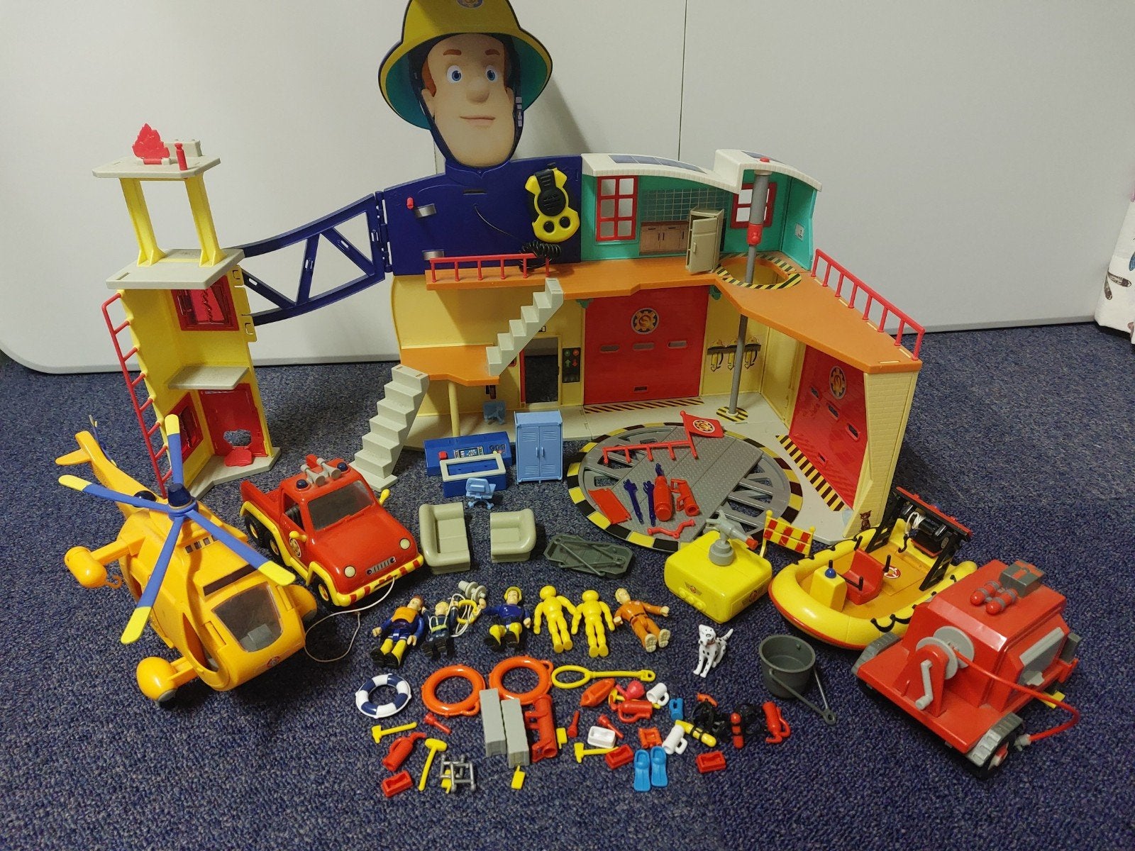 Brandweerman Sam, Kinderen en Baby's, Speelgoed | Duplo en Lego, Ophalen, Zo goed als nieuw, Duplo