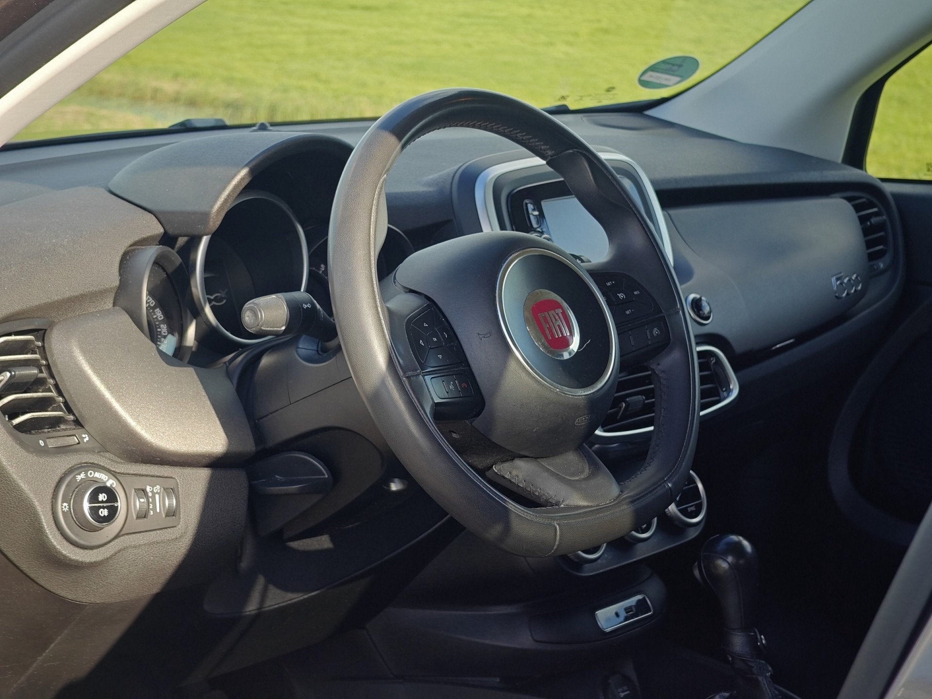 Fiat 500X 1.4 Turbo MultiAir Lounge (bj 2015, automaat), Gebruikt, 4 cilinders, Bruin, Origineel Nederlands