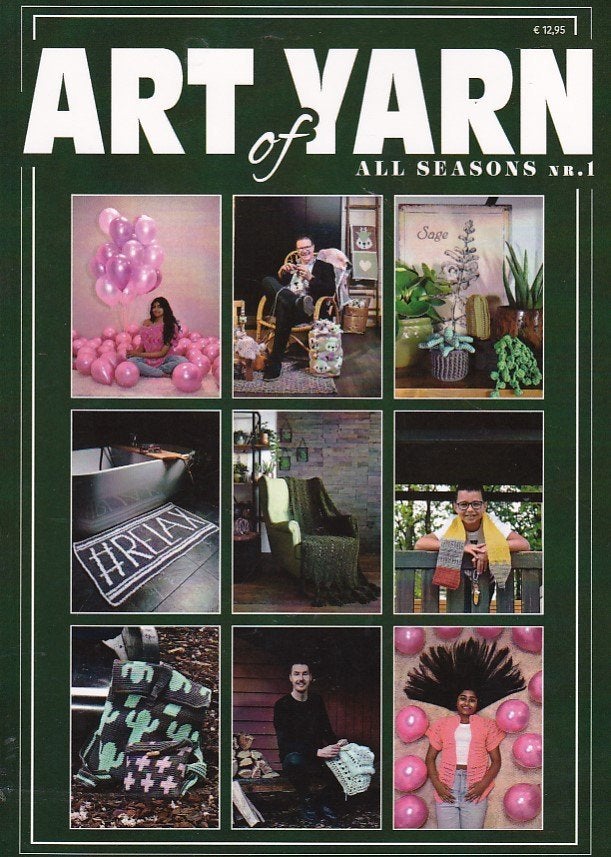 Art of Yarn - All Seasons Nr. 1 - 2022 - haakpatronen, Hobby en Vrije tijd, Ophalen of Verzenden, Zo goed als nieuw, Haken, Patroon of Boek