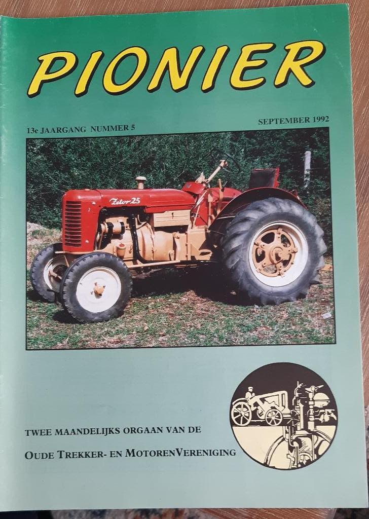 PIONIER TRACKTORBLAD. NR 5 SEPTEMBER 1992., Ophalen of Verzenden, Nieuw