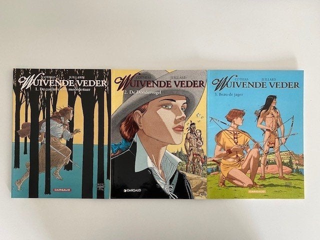 Wuivende Veder, SC, set deel 1 t/m 3, Sperwer, Juillard, Complete serie of reeks, Ophalen of Verzenden, Zo goed als nieuw