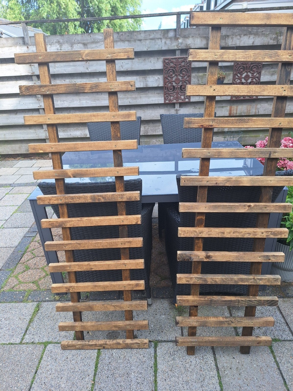3 tuinhekjes, Ophalen, Nieuw, Hout, Tuinhek