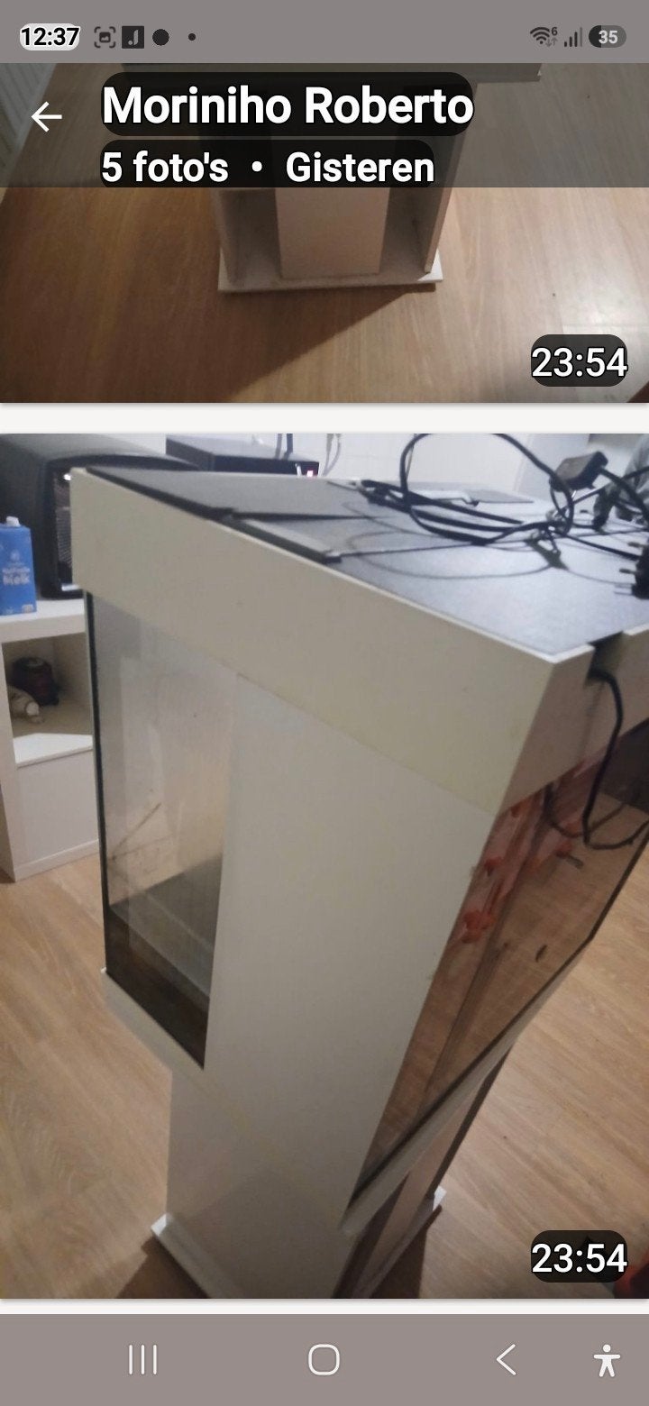 Juwel Aquarium 125 ltr, Ophalen, Gebruikt, Leeg aquarium