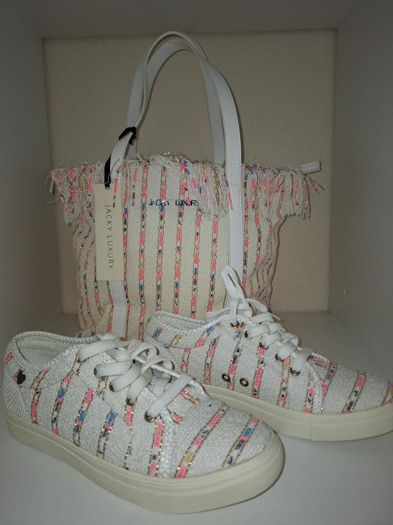 Jacky Luxury schoenen maat 39 met bijpassende handtas, Ophalen of Verzenden, Nieuw