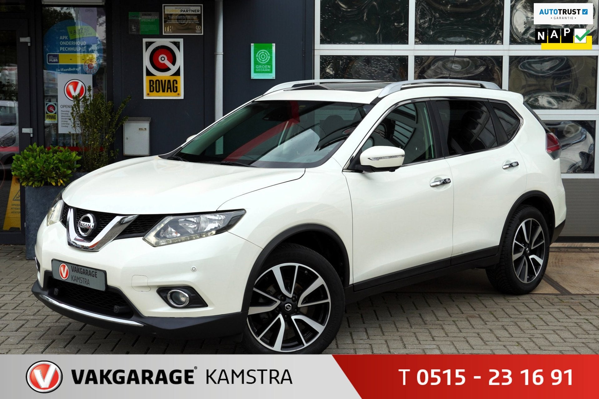 Nissan X-Trail 1.6 DIG-T 163PK NAP Clima/Navi/Cruise/Cam/PDC, Auto's, Voorwielaandrijving, Euro 6, 4 cilinders, Origineel Nederlands