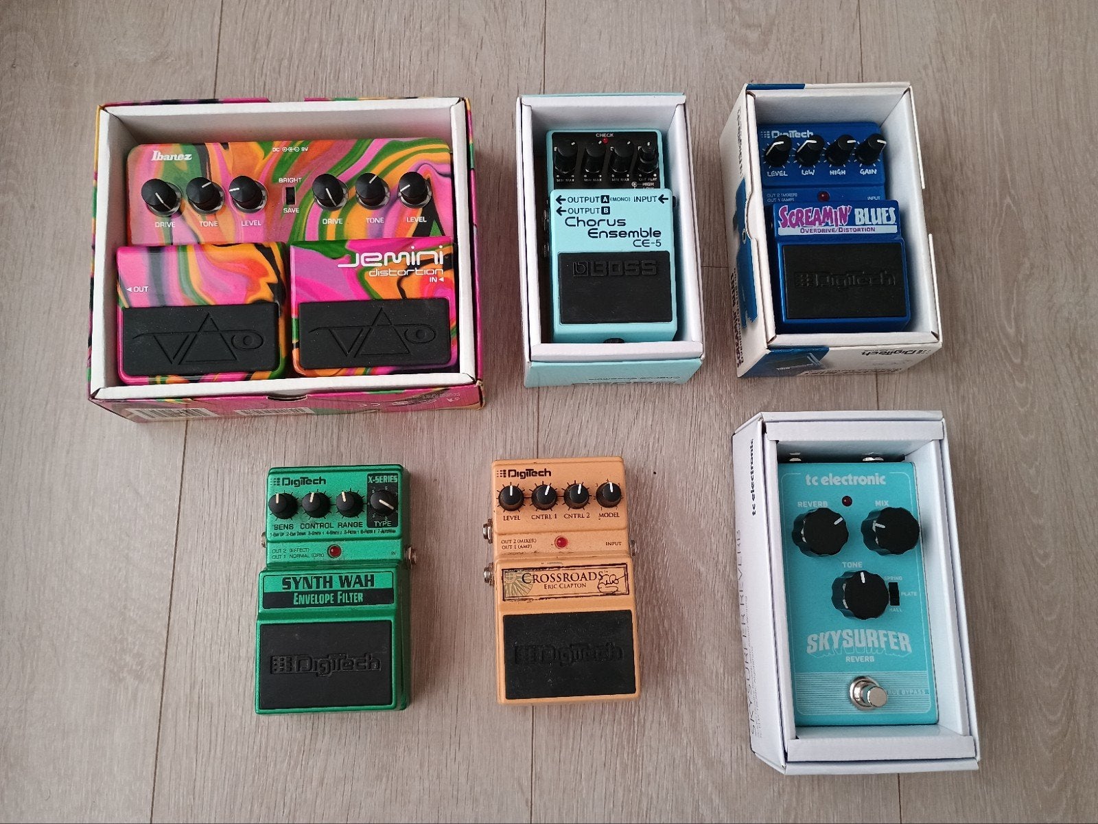 Gitaar effectpedalen: Jemini, Digitech, Boss, TC Electric, Ophalen, Gebruikt, Distortion, Overdrive of Fuzz