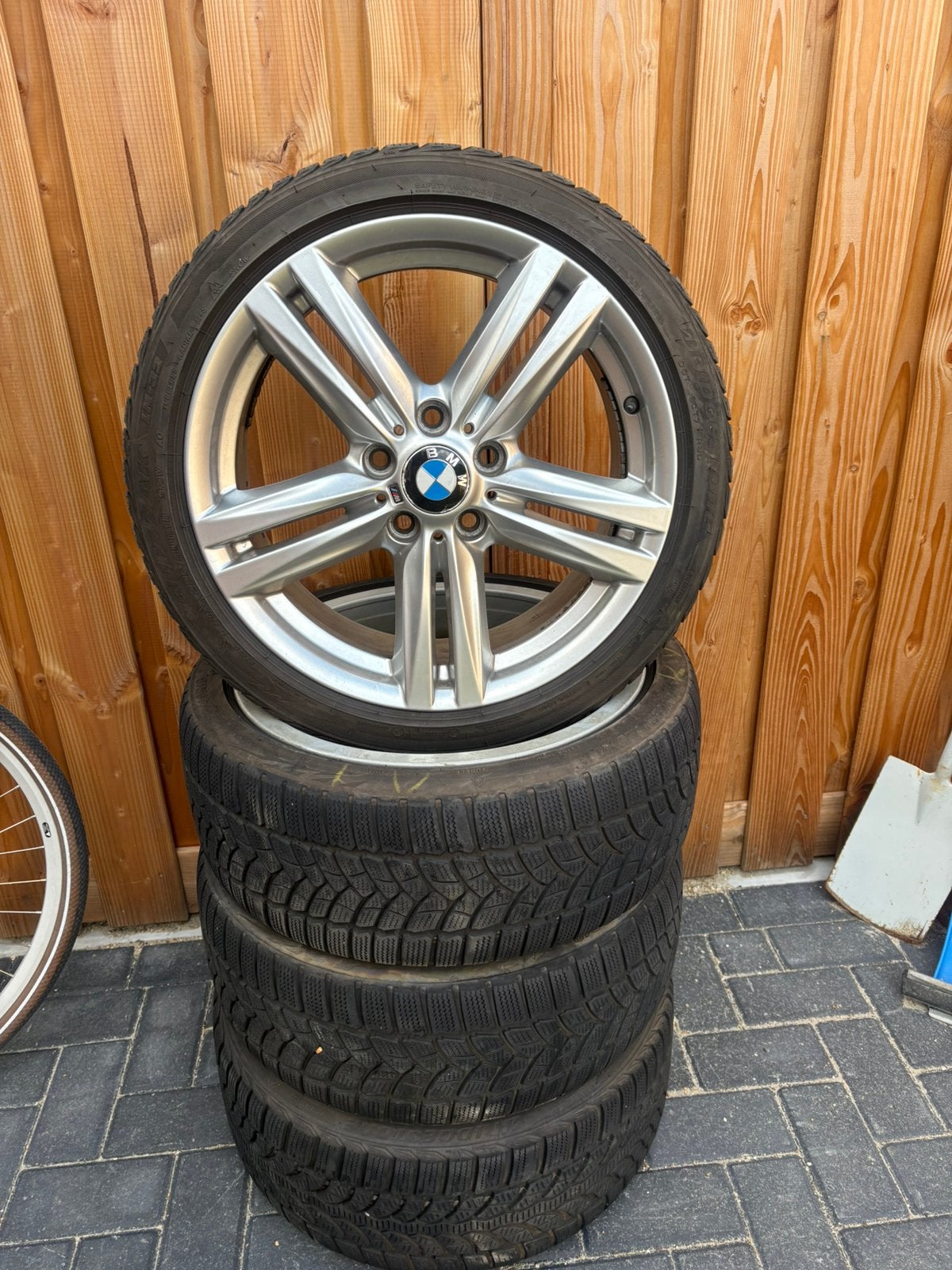 Bmw m velgen met winterbanden, Particulier, Te koop