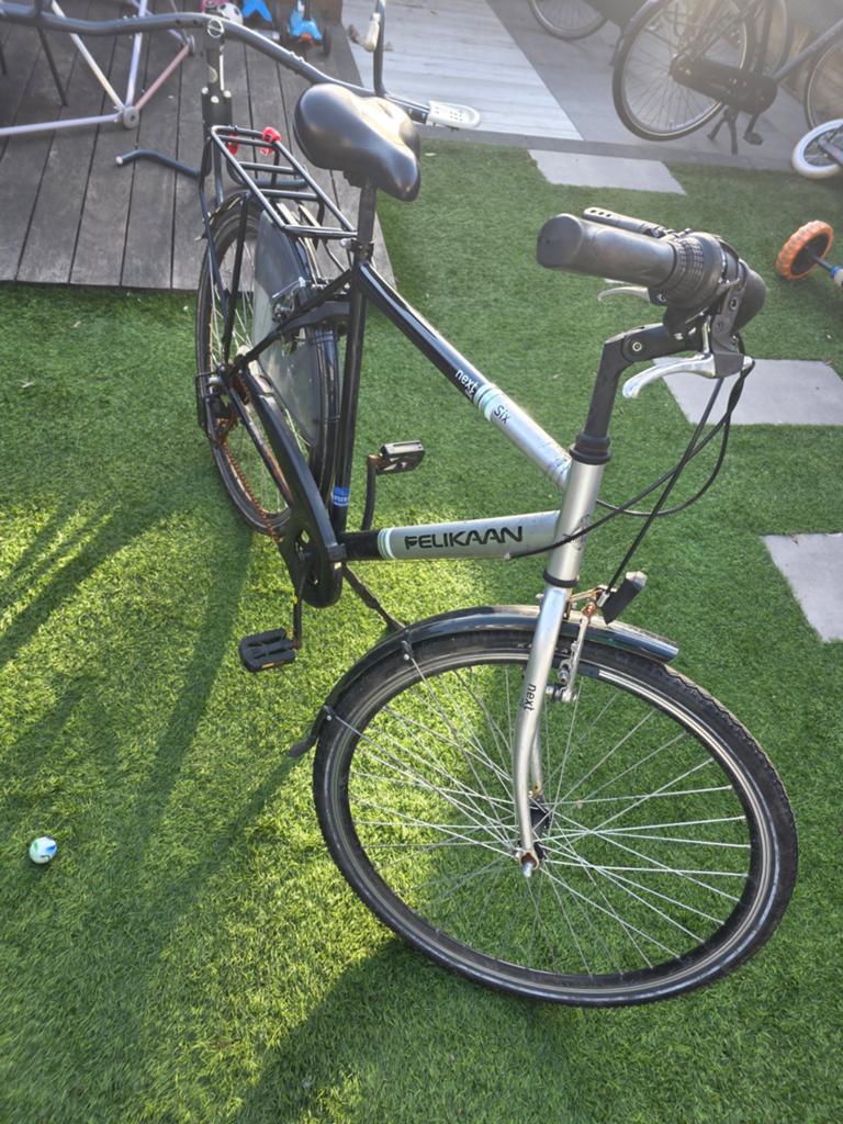 Pelikaan Next Six herenfiets - Gebruikt, Ophalen of Verzenden, Gebruikt, Overige merken