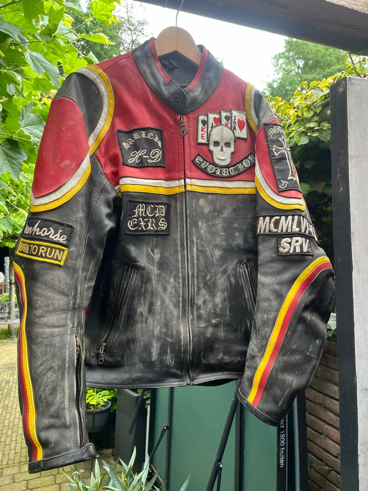 Maat M  Unieke jas van de film ‘malboro/harleydavidson man, Ophalen of Verzenden